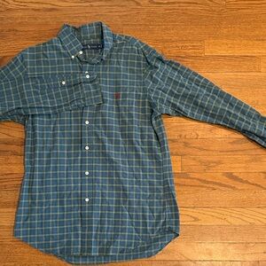 Polo Ralph Lauren Green Plaid Button Down Shirt